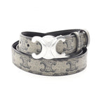 Celine Triomphe Belt · Canvas