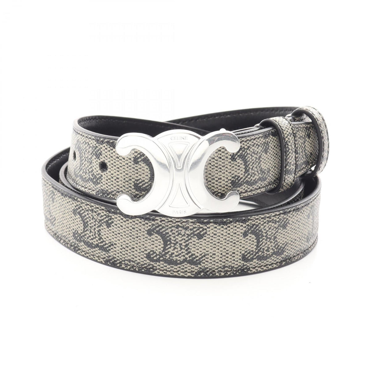 Celine Triomphe Belt · Canvas