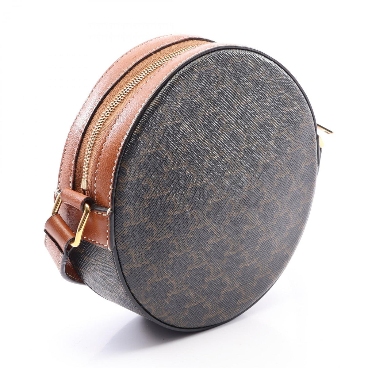 Celine Round Purse · Triomphe Canvas