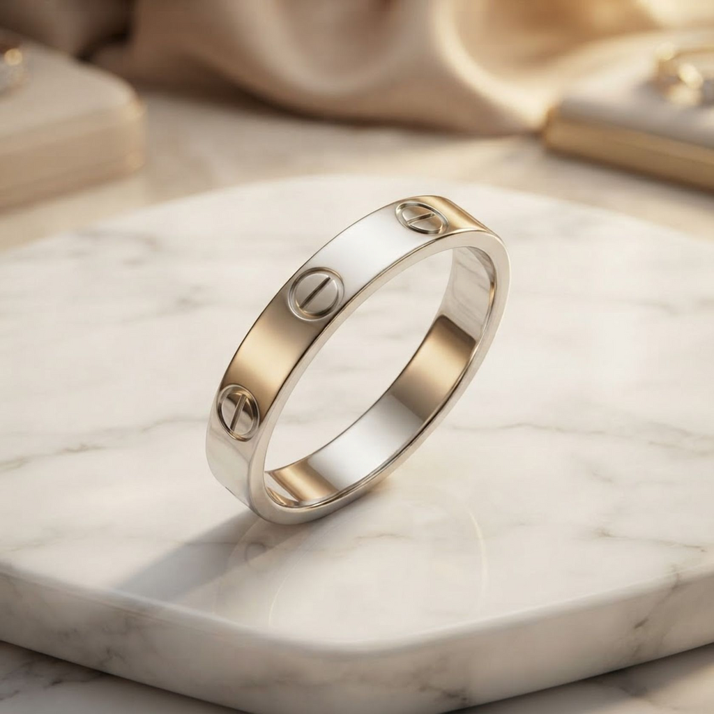 Cartier Mini Love · 18K White Gold