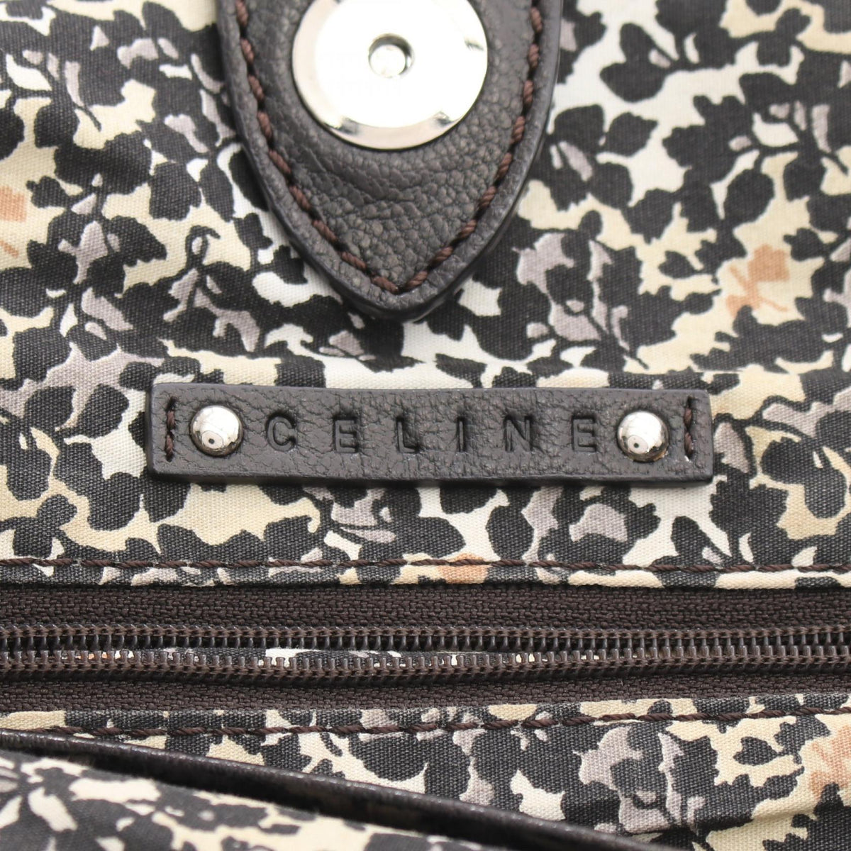CELINE Paris Macadam · Denim & Leather