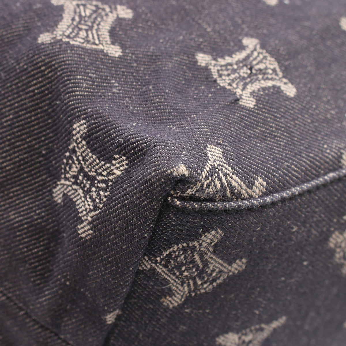 CELINE Paris Macadam · Denim & Leather