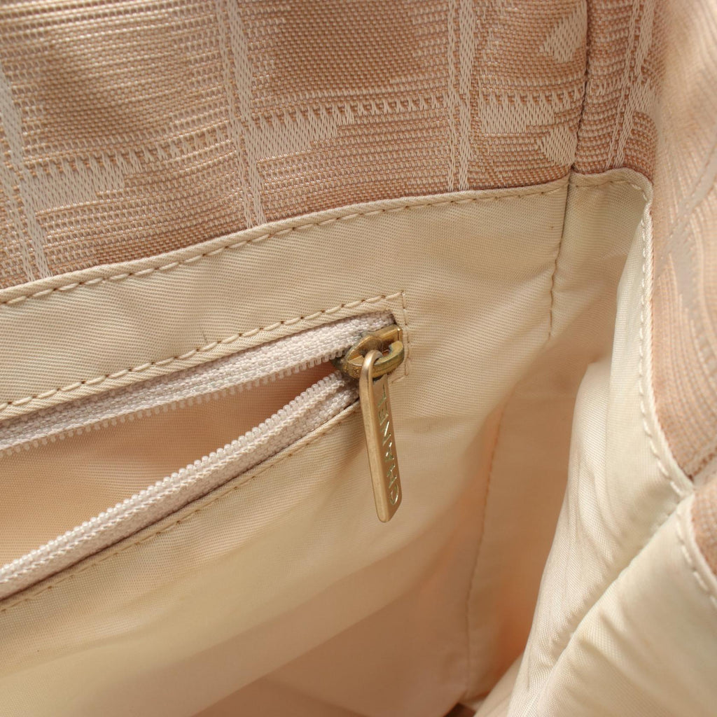 Chanel New Travel Line · Nylon Canvas Tote