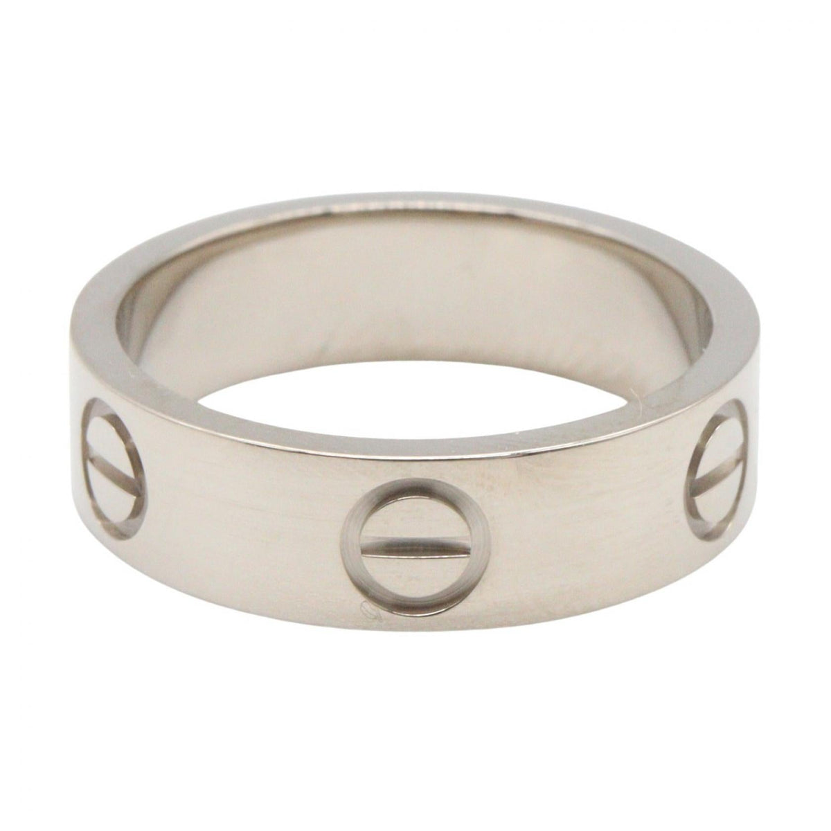 Cartier Love Ring · 18K White Gold