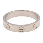 Cartier Mini Love Ring · 18K White Gold