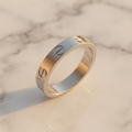 Cartier Mini Love Ring · 18K White Gold