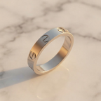 Cartier Mini Love Ring · 18K White Gold