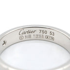 Cartier Mini Love Ring · Diamond · 18K White Gold