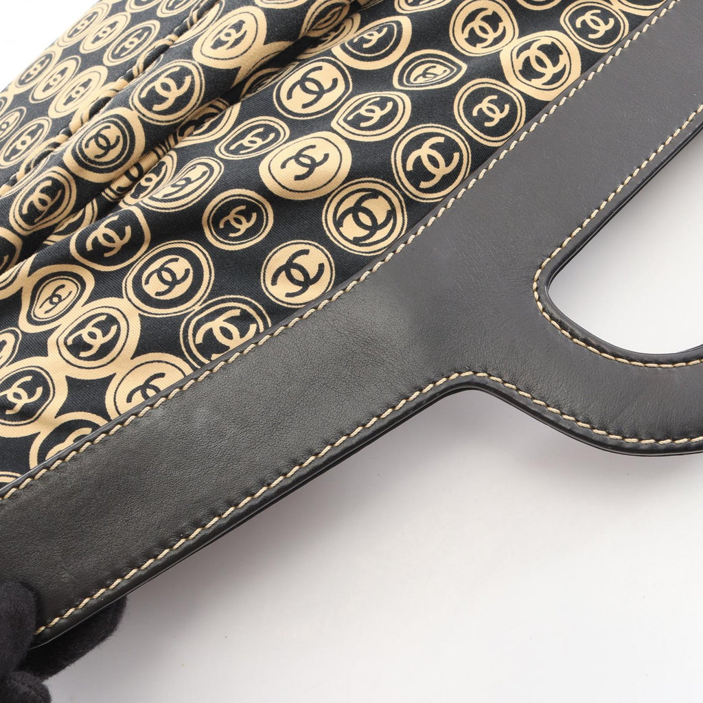 Chanel · Coco Mark Tote · Leather Cotton