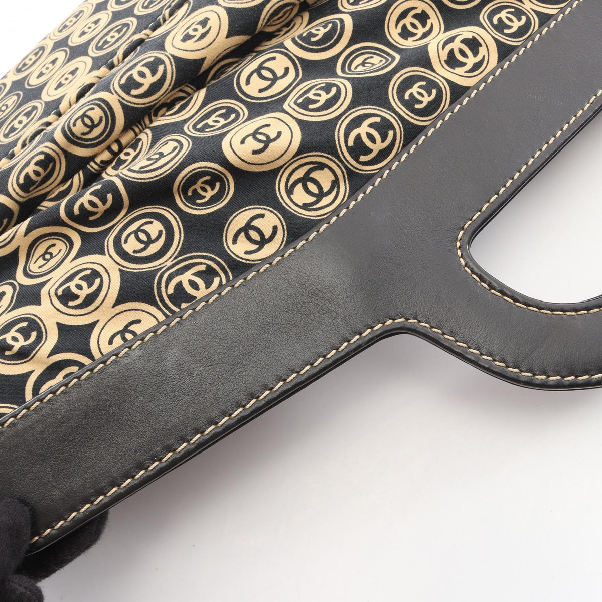 Chanel · Coco Mark Tote · Leather Cotton