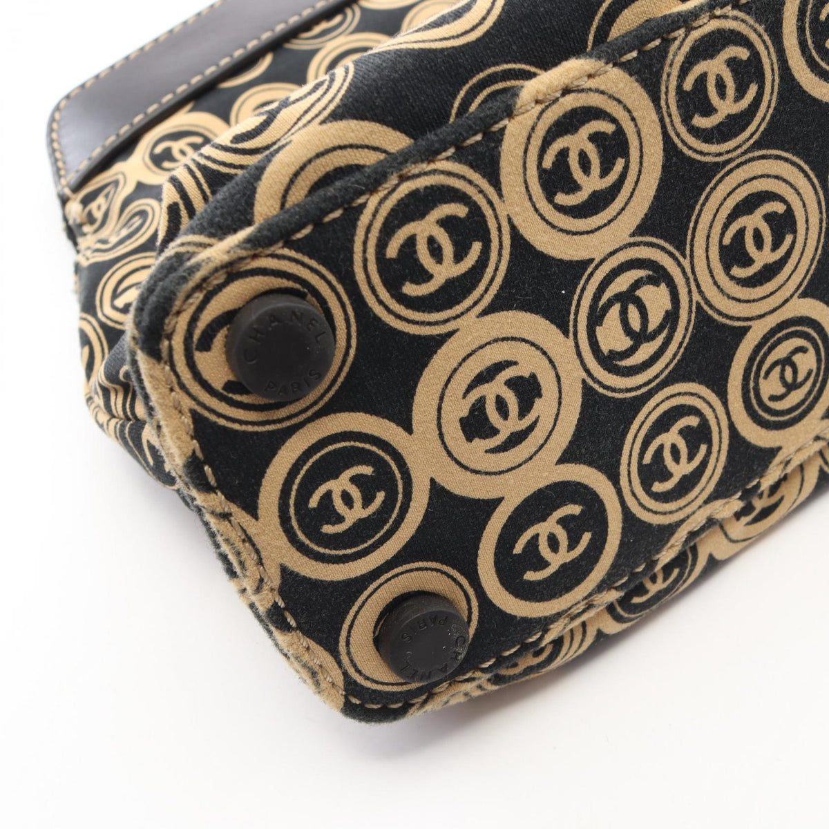Chanel · Coco Mark Tote · Leather Cotton