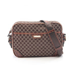Celine Macadam · Canvas Leather Shoulder