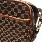 Celine Macadam · Canvas Leather Shoulder