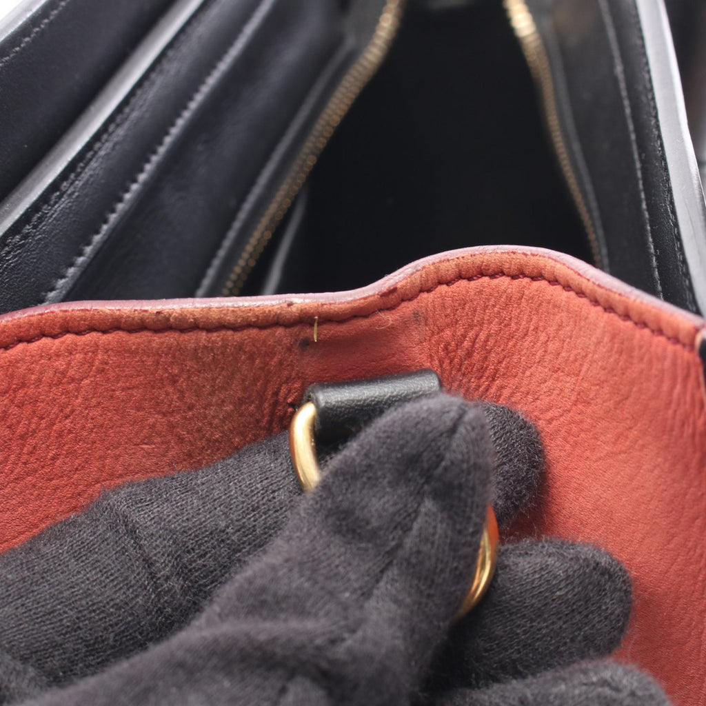 Celine Luggage Nano Shopper · Tricolor
