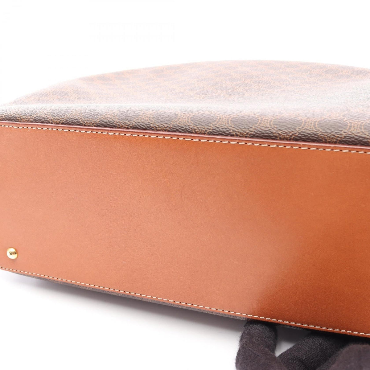 Celine Macadam · Canvas Leather Handbag