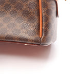 Celine Macadam · Canvas Leather Handbag