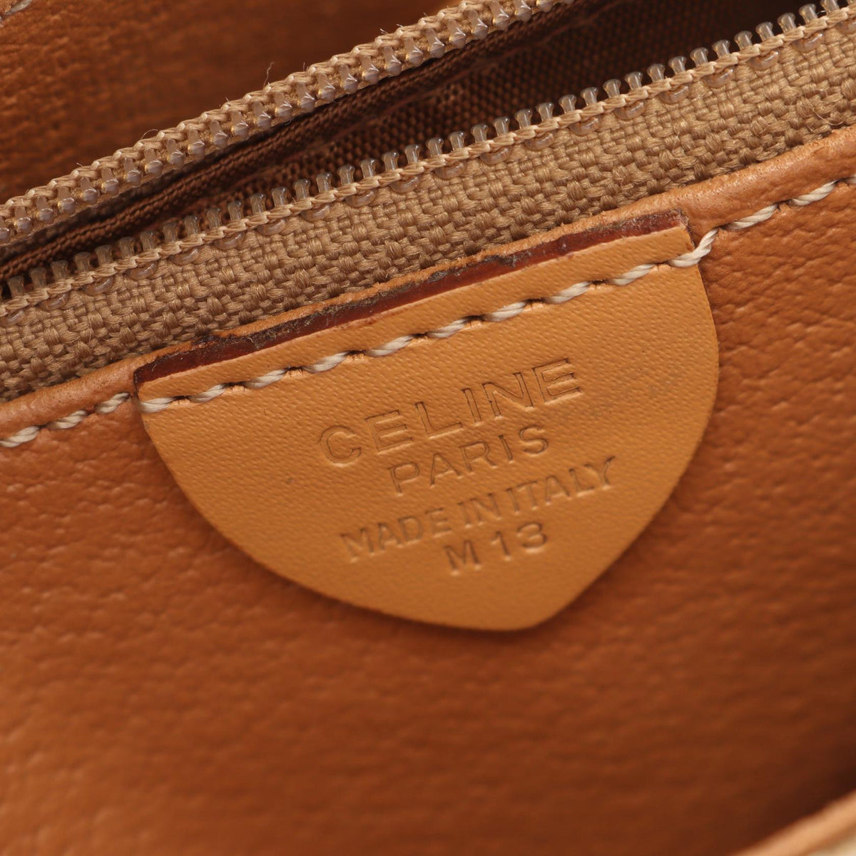 Celine Macadam · Canvas Shoulder Bag