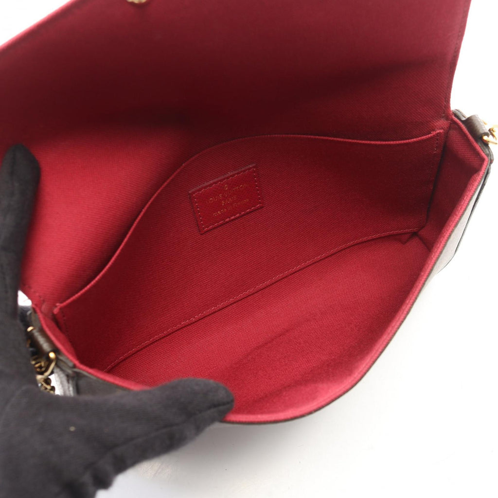 Louis Vuitton Felicie · Monogram Fuschia