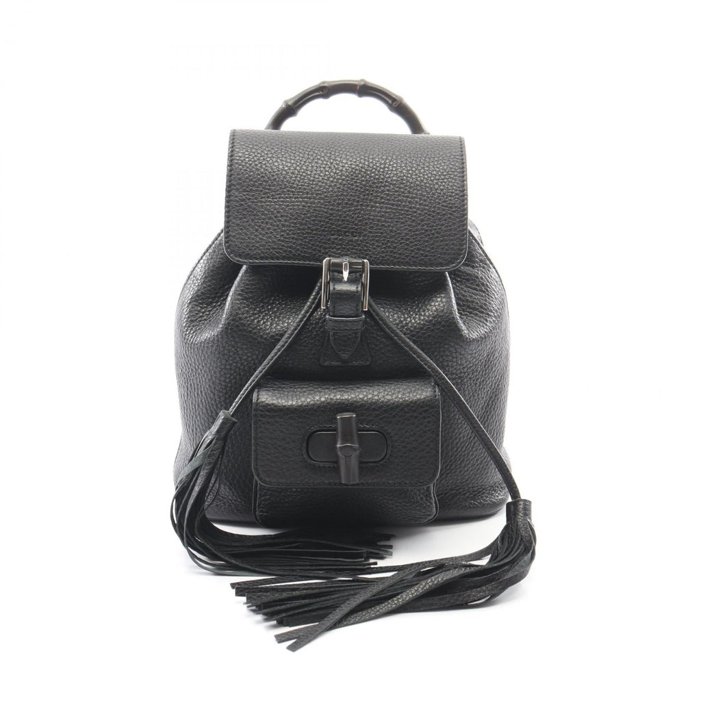 Gucci Bamboo Tassel Rucksack · Leather