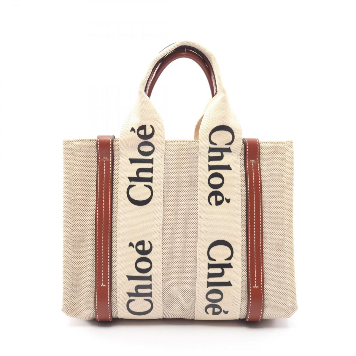 Chloé Woody Small · Canvas Tote