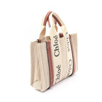 Chloé Woody Small · Canvas Tote