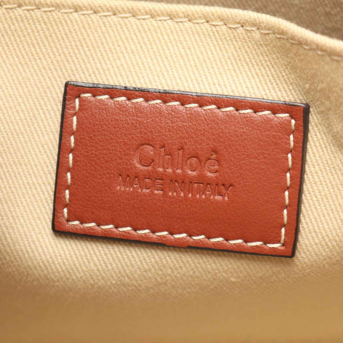 Chloé Woody Small · Canvas Tote