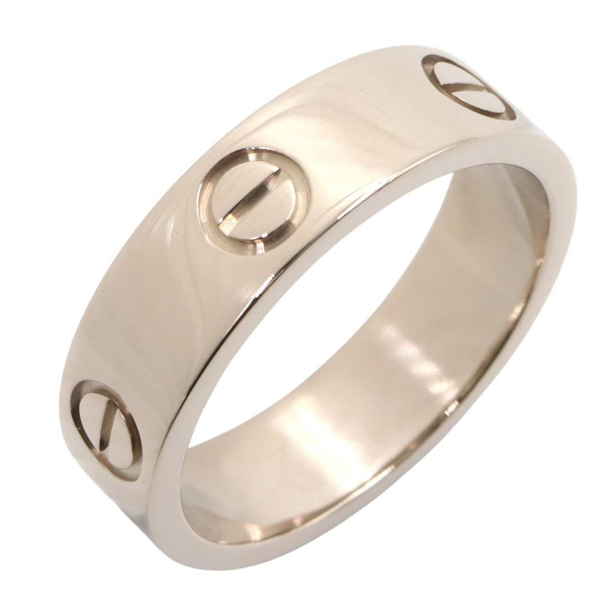 Cartier Love Ring · 18K White Gold