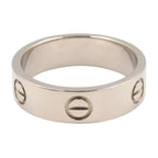 Cartier Love Ring · 18K White Gold