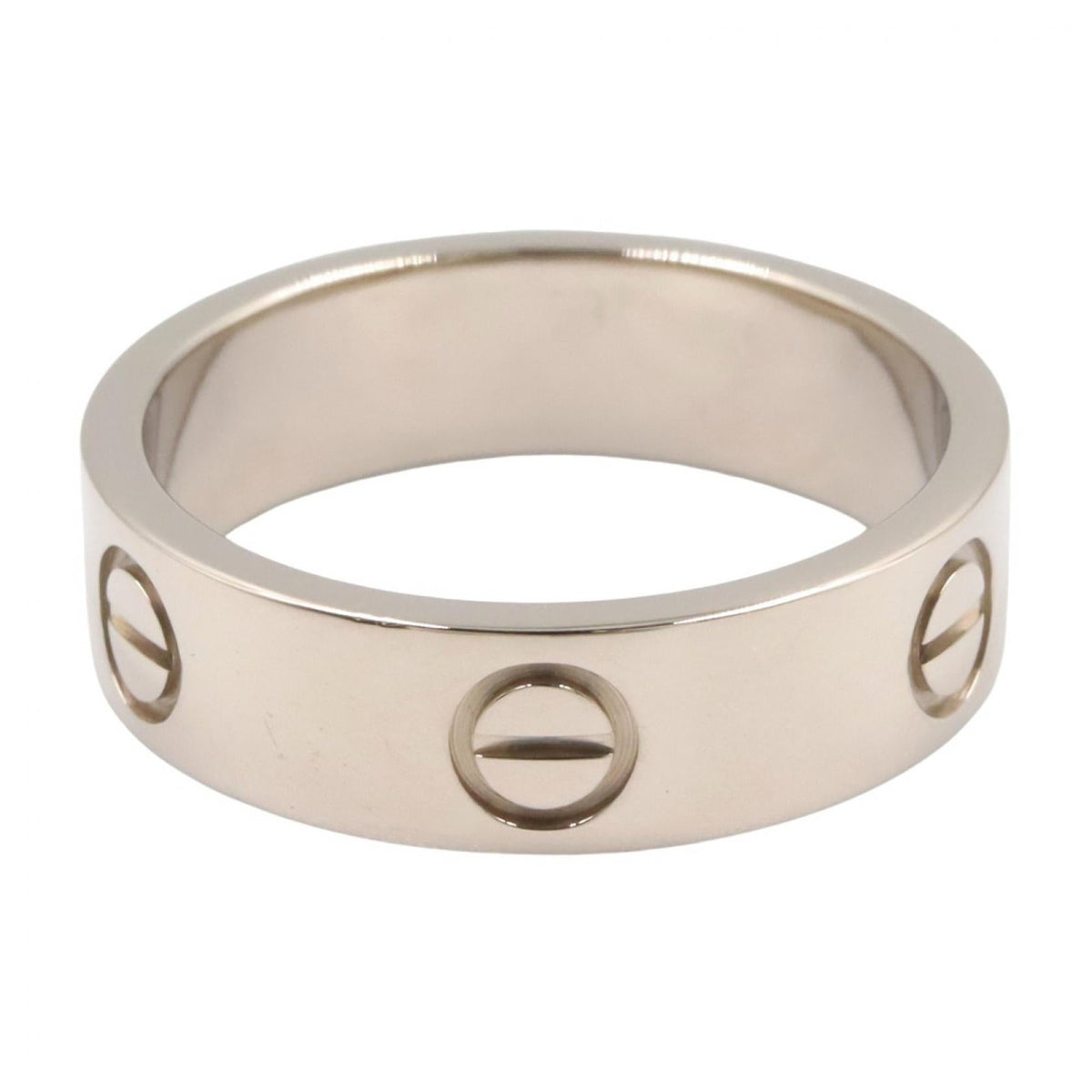 Cartier Love Ring · 18K White Gold