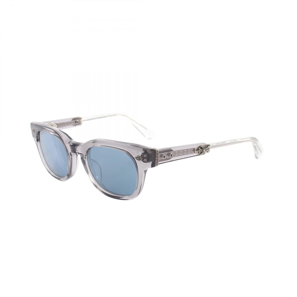 Chrome Hearts · Clear Frame Sunglasses · Silver