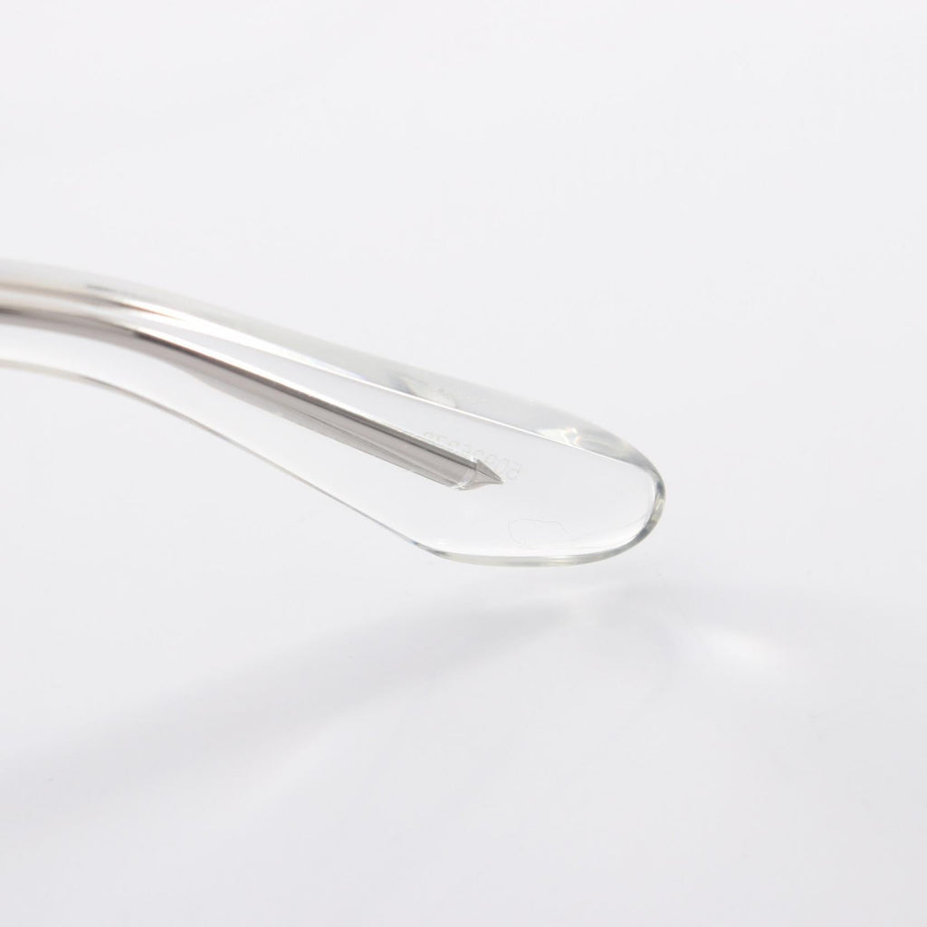 Chrome Hearts · Clear Frame Sunglasses · Silver