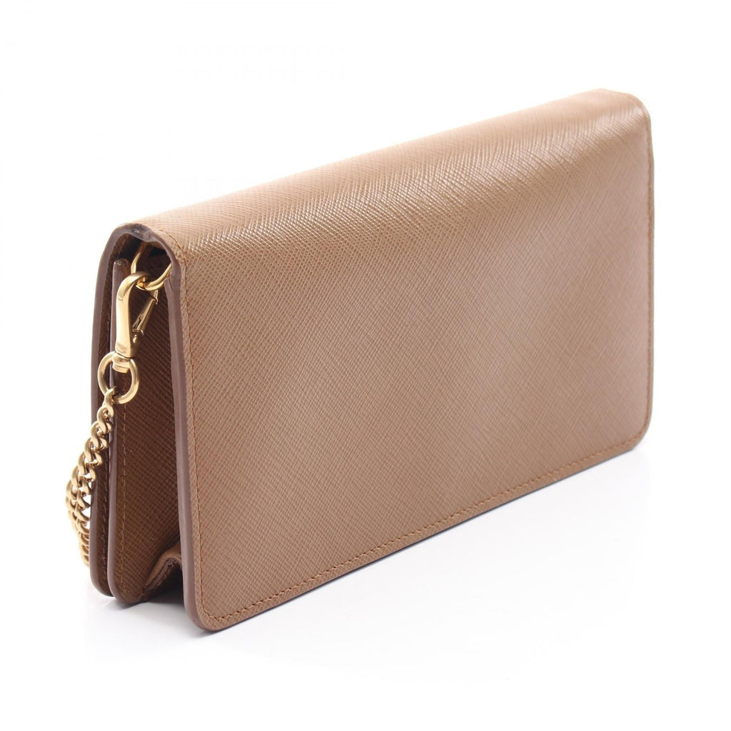 Prada Wallet on Chain · Saffiano Leather