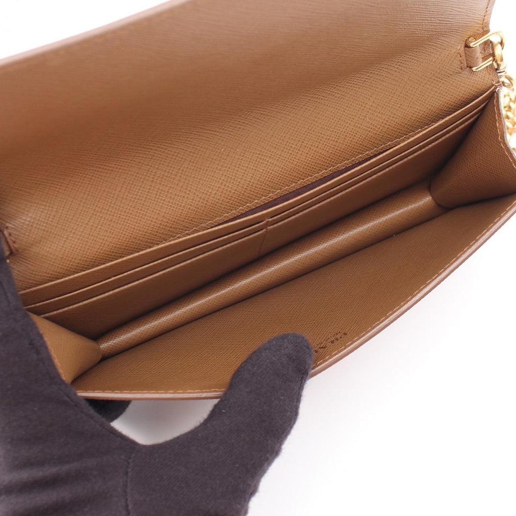 Prada Wallet on Chain · Saffiano Leather