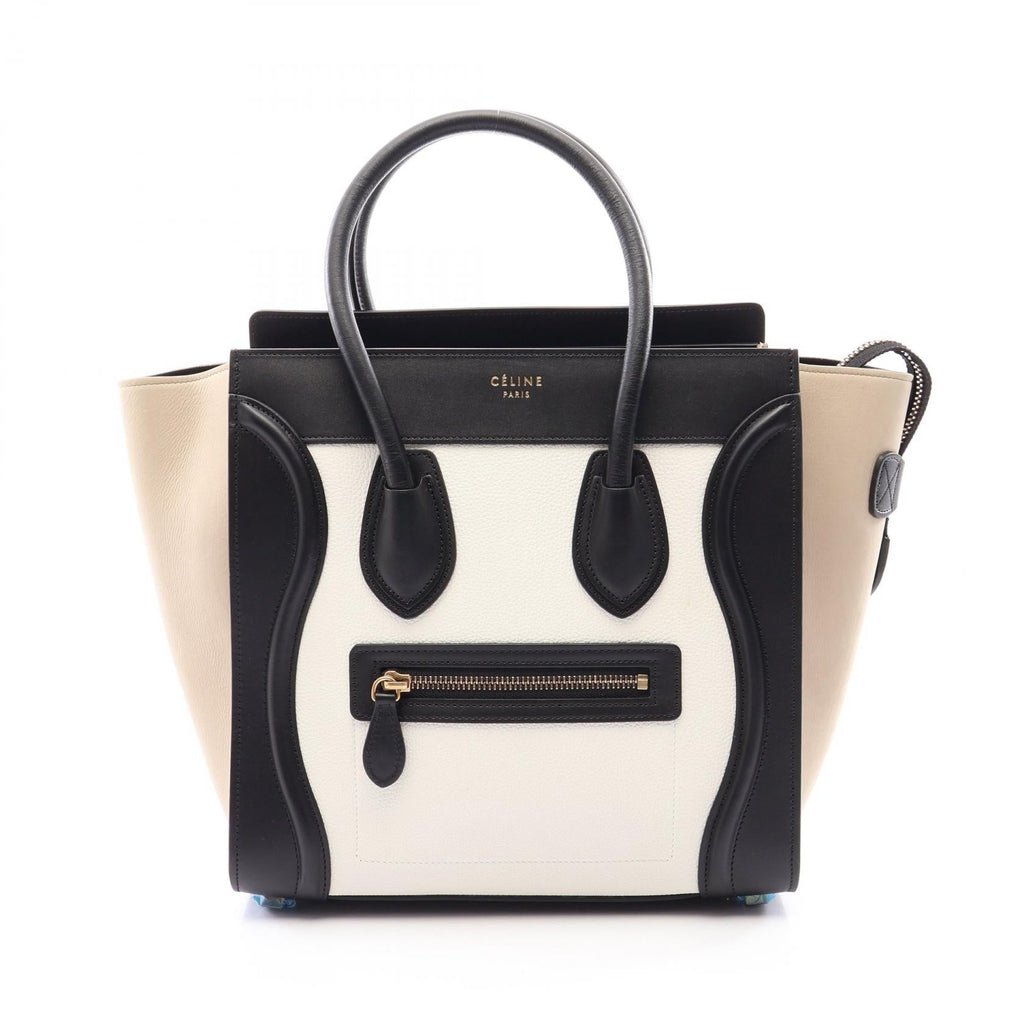 Celine Luggage Micro · Leather & Suede