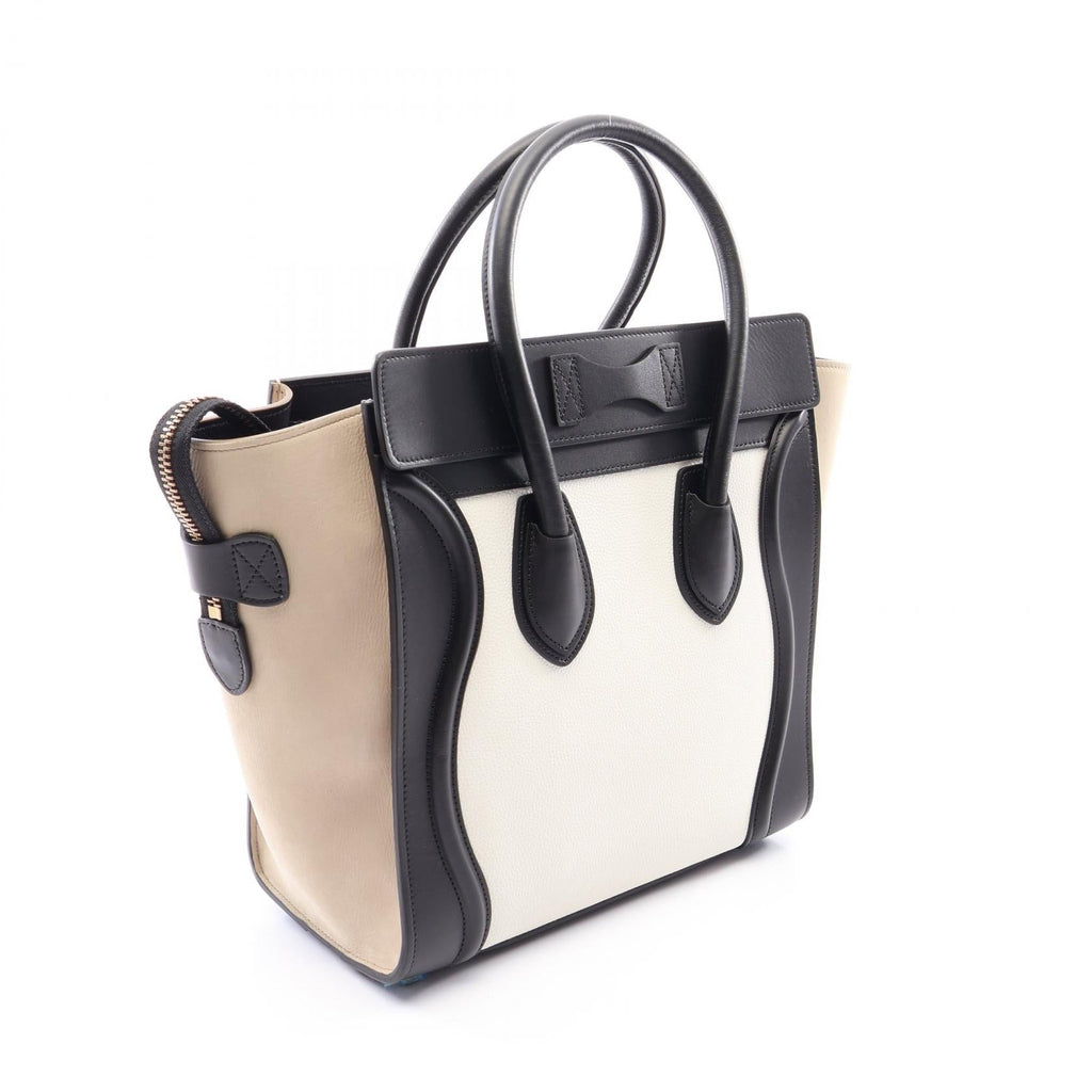 Celine Luggage Micro · Leather & Suede
