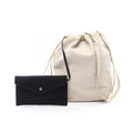 Saint Laurent Teddy · Drawstring Pouch · Leather