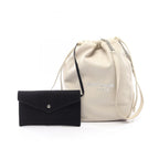 Saint Laurent Teddy · Drawstring Pouch · Leather