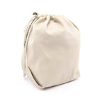 Saint Laurent Teddy · Drawstring Pouch · Leather