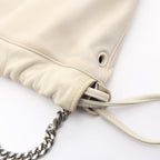Saint Laurent Teddy · Drawstring Pouch · Leather