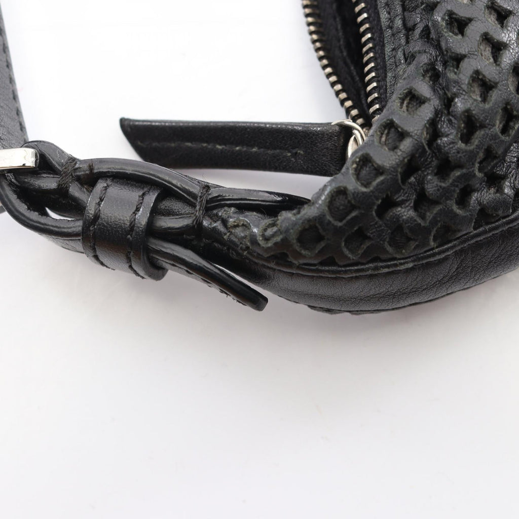 DIOR Mesh Hobo · Leather