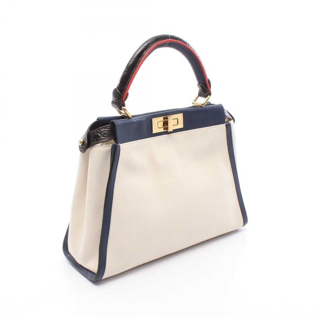 Fendi Peekaboo Regular · Canvas & Leather