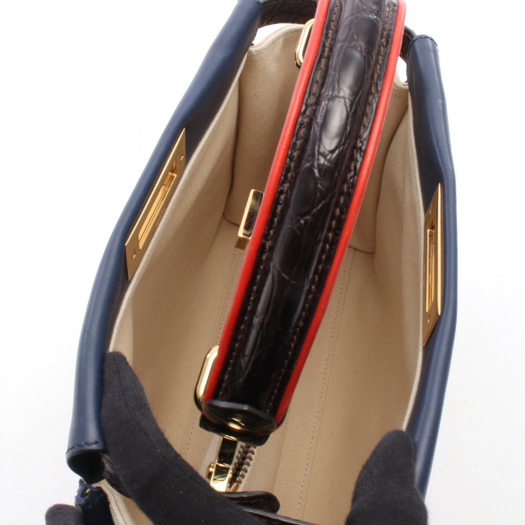 Fendi Peekaboo Regular · Canvas & Leather