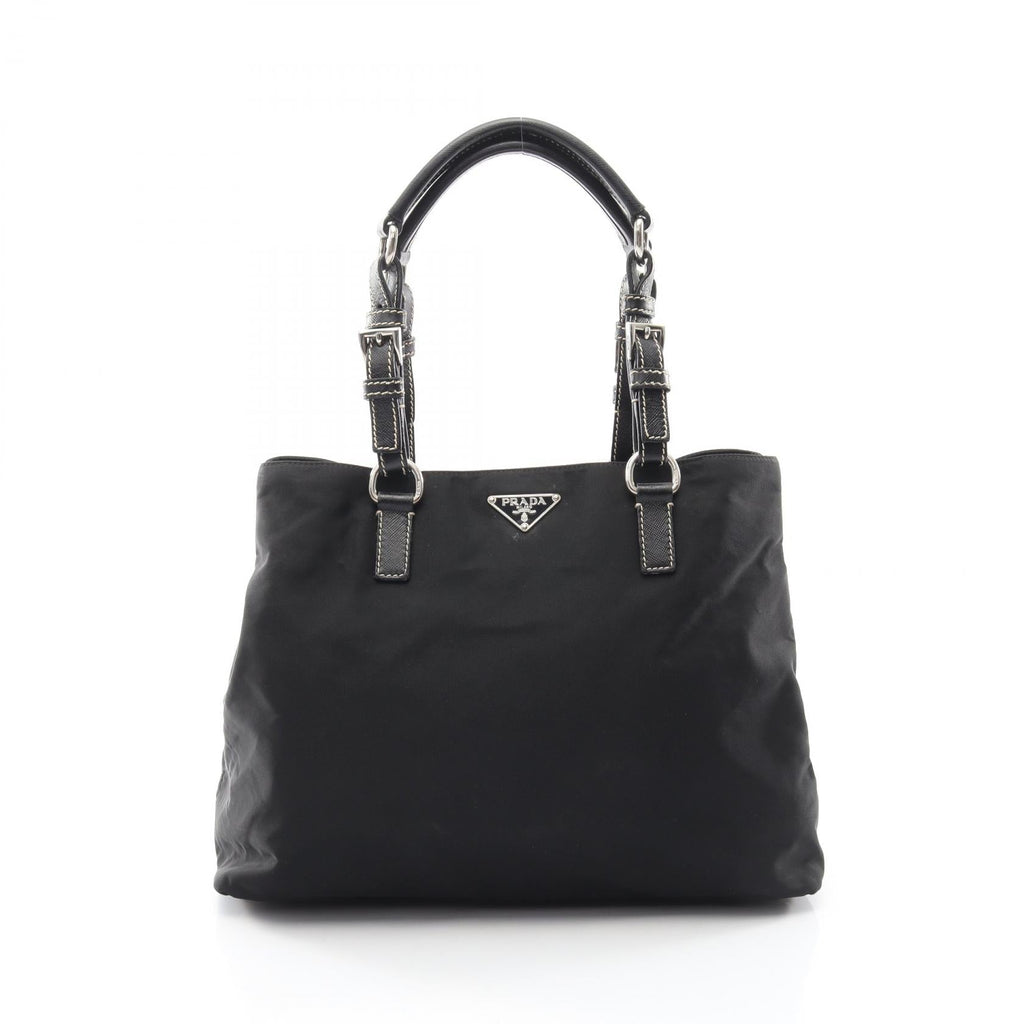 Prada Triangle Logo · Saffiano Nylon Tote