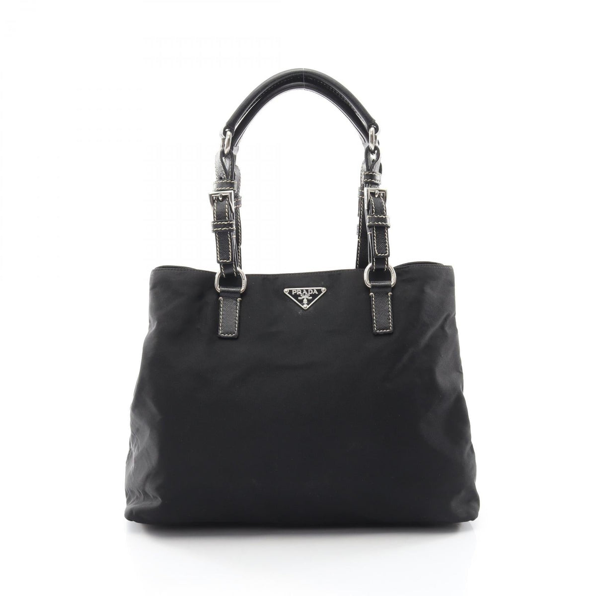 Prada Triangle Logo · Saffiano Nylon Tote