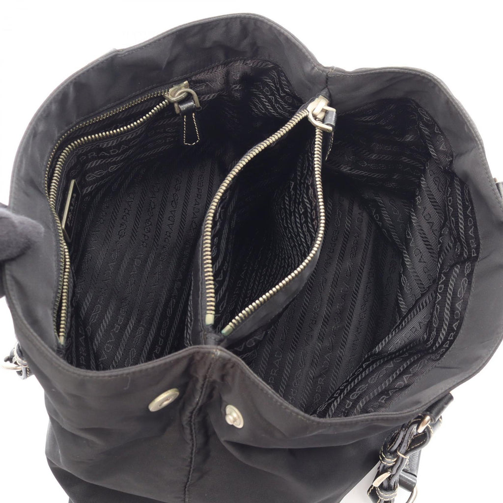 Prada Triangle Logo · Saffiano Nylon Tote