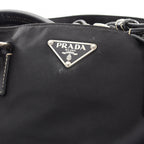 Prada Triangle Logo · Saffiano Nylon Tote