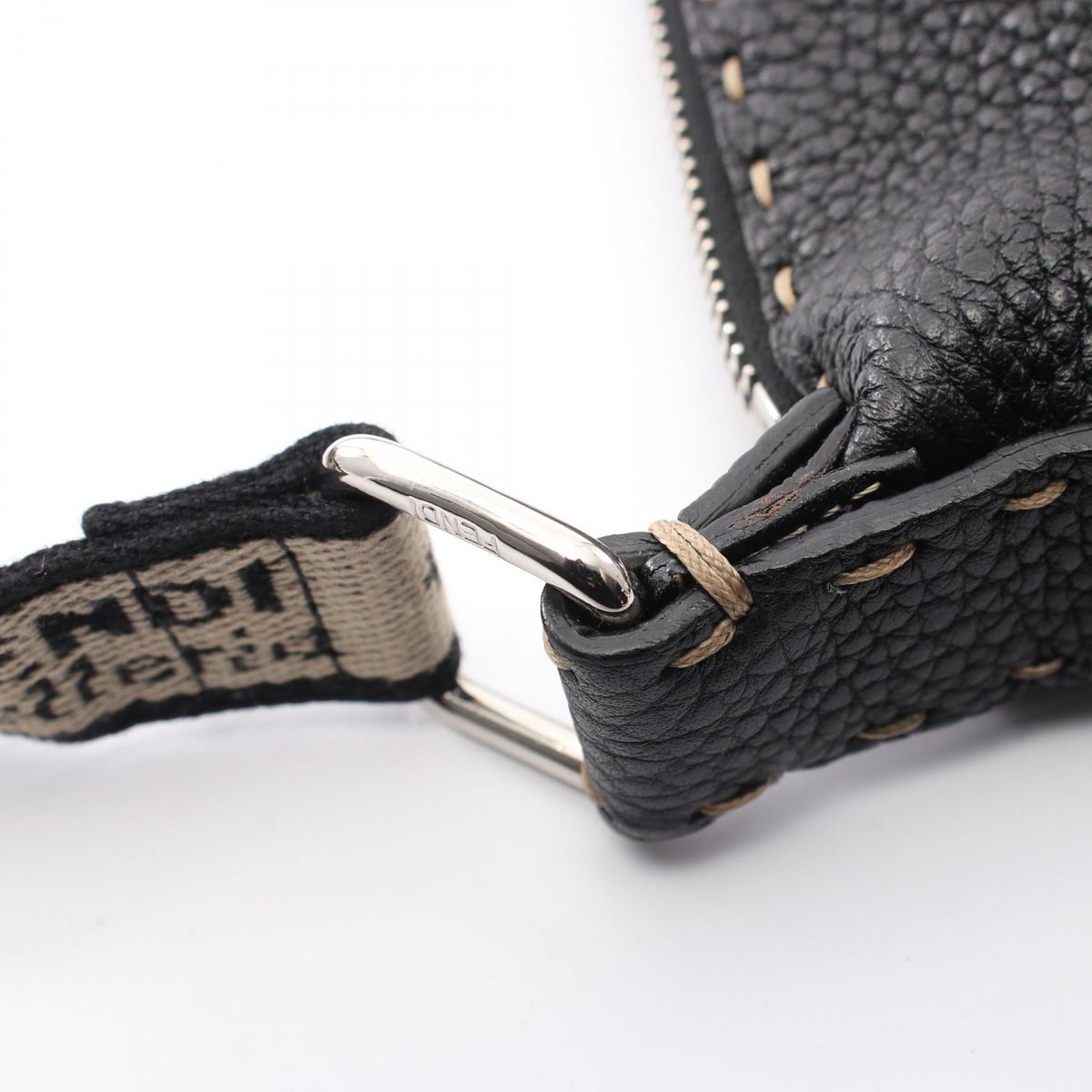Fendi Selleria · Leather Shoulder Bag