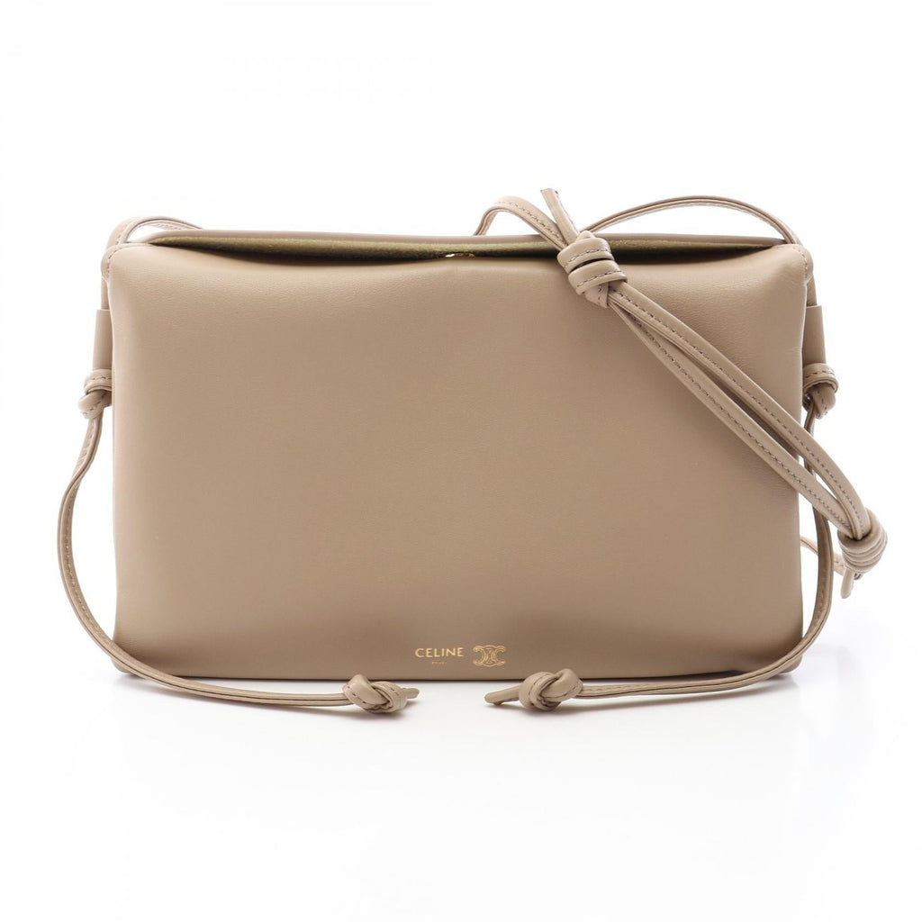 Celine Trio Flap · Leather