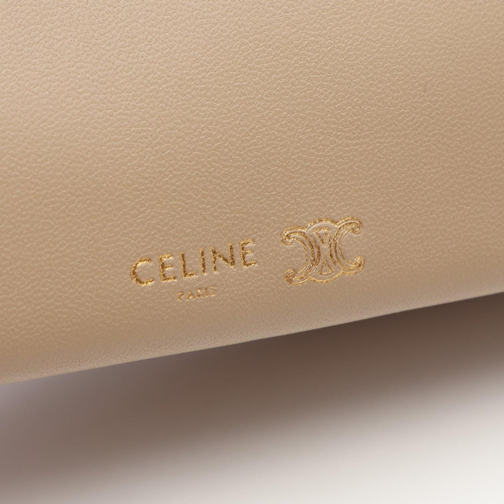 Celine Trio Flap · Leather