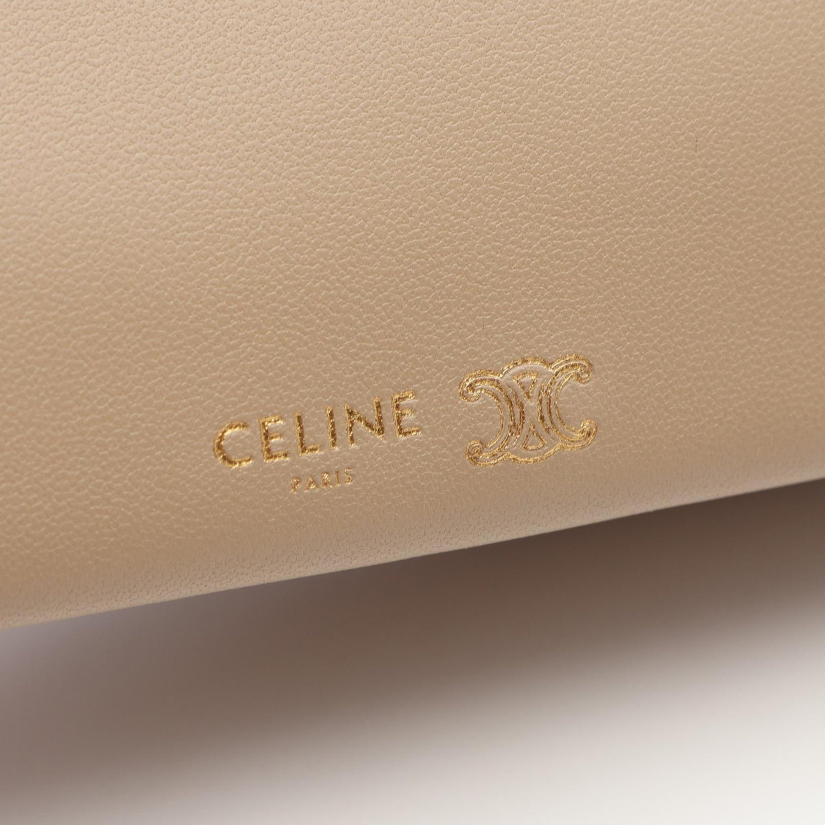 Celine Trio Flap · Leather